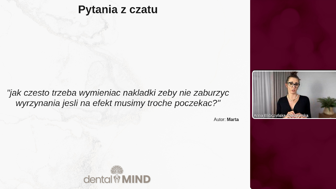 Prezentacja webinarowa o wybielaniu